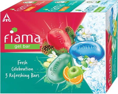 FIAMA Gel Bathing Bar Fresh Celebration Pack