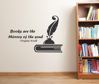 Wallzone 100 cm Quotes Removable Sticker(Pack of 1)