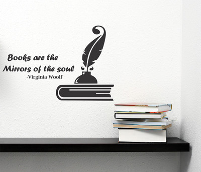 WALLDECORS 60.96 cm WALLDECOR MOTIVATIONAL QUOTES IMAGE Self Adhesive Sticker(Pack of 1)