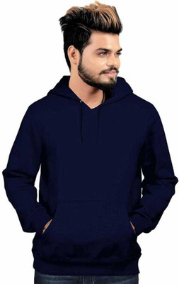 T.N.X Full Sleeve Solid Men Sweatshirt