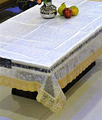 North Field Solid 4 Seater Table Cover(Gold, PVC)