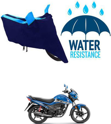 RONISH Waterproof Two Wheeler Cover for Honda(Livo, Black, Blue)