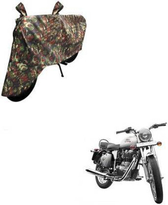 Atulit enterprises Waterproof Two Wheeler Cover for Bajaj(Avenger, Green)