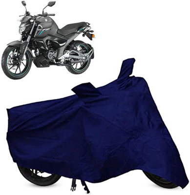 AG MOTO Two Wheeler Cover for Yamaha(FZ S V3.0 FI, Blue)