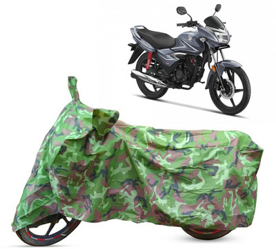AG MOTO Two Wheeler Cover for Honda(CB Shine, Green)