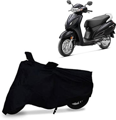 AG MOTO Two Wheeler Cover for Honda(Activa 6G, Black)