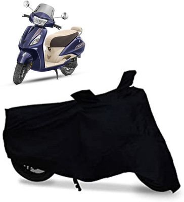 AG MOTO Two Wheeler Cover for TVS(Jupiter, Black)