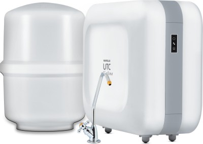 HAVELLS UTC ALKALINE 8 L RO + UV + Alkaline Water Purifier  (White)