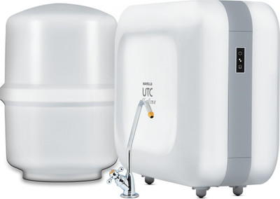 HAVELLS UTC ALKALINE 8 L RO + UV + Alkaline Water Purifier (White)