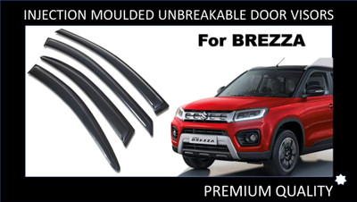 JGJ For Non-convertibles Front, Rear Wind Deflector(Tinted Maruti Vitara Brezza LDi)