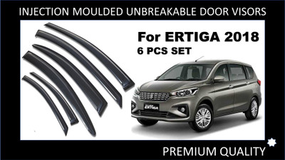 JGJ For Non-convertibles Front, Rear Wind Deflector(Tinted Maruti Ertiga)