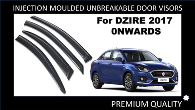 JGJ For Non-convertibles Front, Rear Wind Deflector(Tinted Maruti Swift Dzire)