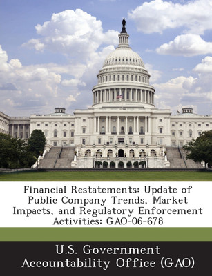 Financial Restatements(English, Paperback, U. S. Government Accountability Office ()