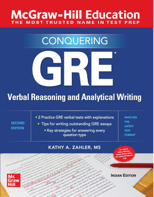 MHE Conquering GRE Verbal reasoning and Analytical Writing | 2nd Edition (Paperback, Zahler Kathy A.) 2 Edition(Paperback, Zahler Kathy A.)