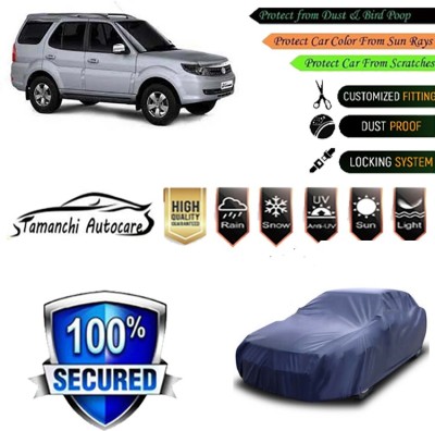 Tamanchi Autocare Car Cover For Tata Safari(Blue)