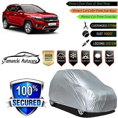 Tamanchi Autocare Car Cover For Kia Sonet(Silver)