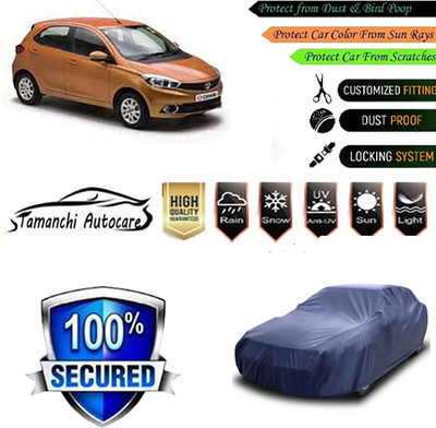 Tamanchi Autocare Car Cover For Tata Tiago(Blue)