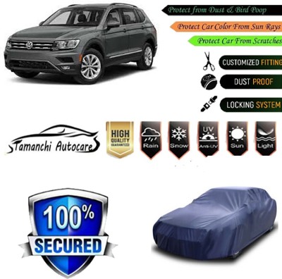 Tamanchi Autocare Car Cover For Volkswagen Tiguan(Blue)