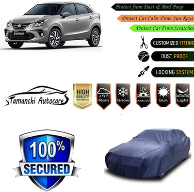 Tamanchi Autocare Car Cover For Toyota Glanza(Blue)