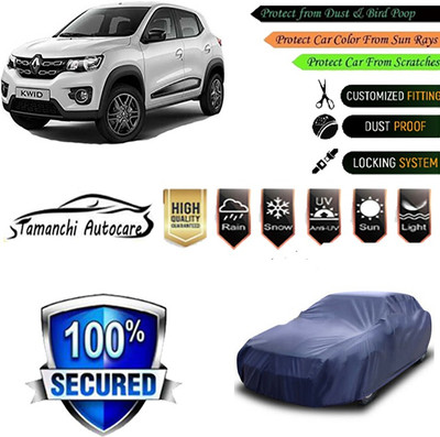 Tamanchi Autocare Car Cover For Renault Kwid(Blue)