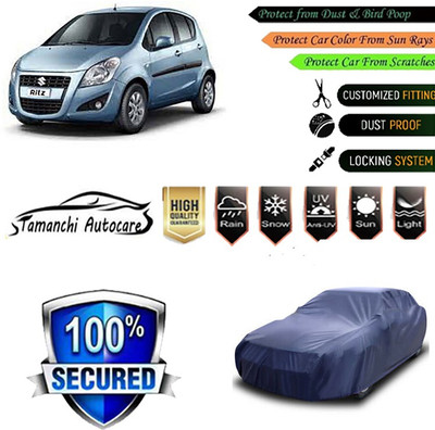 Tamanchi Autocare Car Cover For Maruti Suzuki Ritz(Blue)