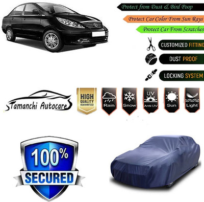 Tamanchi Autocare Car Cover For Tata Manza(Blue)