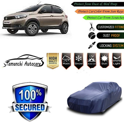 Tamanchi Autocare Car Cover For Tata Tiago NRG(Blue)