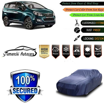 Tamanchi Autocare Car Cover For Mahindra Marazzo(Blue)