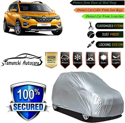 Tamanchi Autocare Car Cover For Renault Triber(Silver)