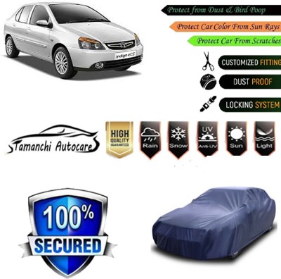 Tamanchi Autocare Car Cover For Tata Indigo eCS(Blue)