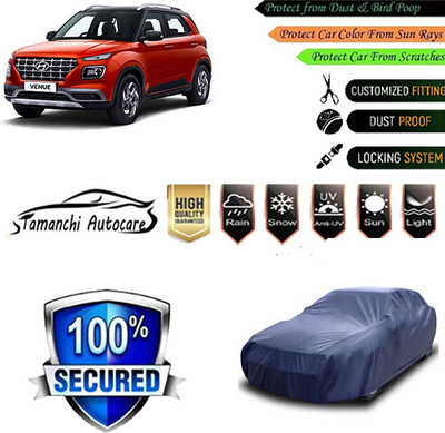 Tamanchi Autocare Car Cover For Hyundai Venue(Blue)