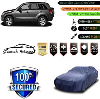 Tamanchi Autocare Car Cover For Maruti Suzuki Grand Vitara(Blue)