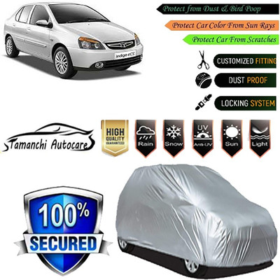Tamanchi Autocare Car Cover For Tata Indigo eCS(Silver)