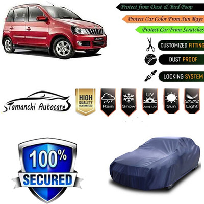 Tamanchi Autocare Car Cover For Mahindra Quanto(Blue)