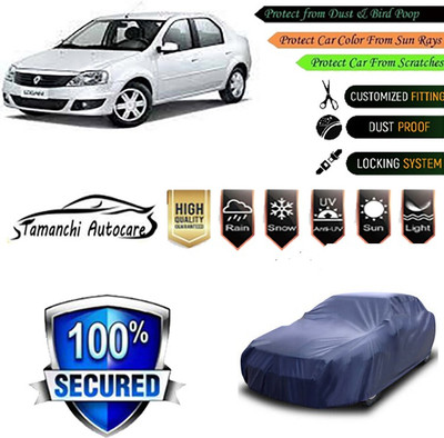 Tamanchi Autocare Car Cover For Mahindra Logan(Blue)