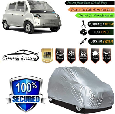 Tamanchi Autocare Car Cover For Mahindra Universal For Car(Silver)