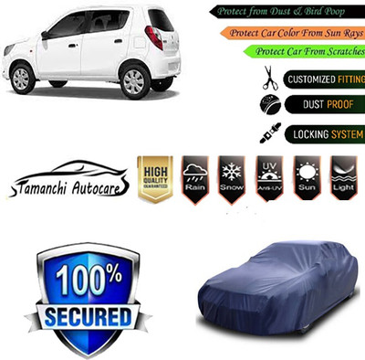 Tamanchi Autocare Car Cover For Maruti Suzuki Alto K10(Blue)