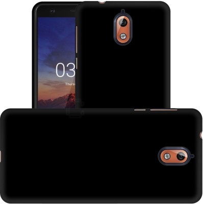 CASE CREATION Back Cover for Nokia 2.1 (2018)(Black, Shock Proof, Silicon, Pack of: 1)