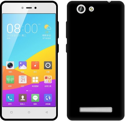 CASE CREATION Back Cover for Gionee F103 Pro 2016(Black, Grip Case, Silicon, Pack of: 1)