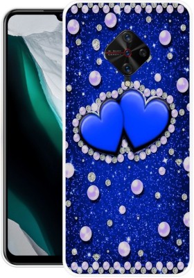 THINKSTAR Back Cover for Vivo S1 Pro(Blue, Grip Case, Silicon, Pack of: 1)