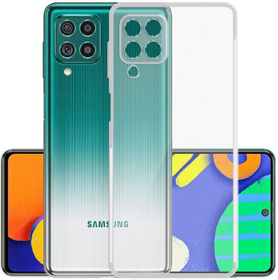 Hamz Back Cover for Samsung Galaxy M32 , F22 , A22 4G(Transparent, Flexible, Pack of: 1)