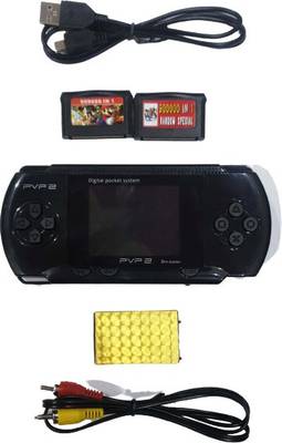 Clubics New PVP 2 8bit Video Game Console - PVP2 (Black) 1 GB with Super Mario Limited Edition