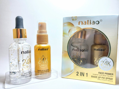 maliao Face Primer + Makeup Fixer Combo(2 Items in the set)