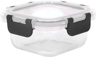 Cutting EDGE Glass Utility Container  - 320 ml(Black)