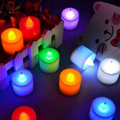 TMK COLLECTION Plastic (Pack of 12) Table Diya Set(Height: 1 inch)