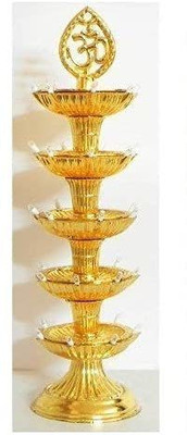 Riyakar Home Plastic Table Diya(Height: 10 inch)
