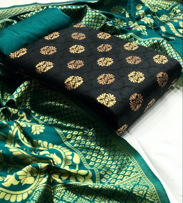 Aadvika Jacquard Self Design Salwar Suit Material