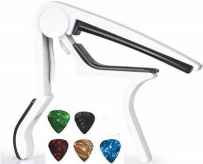 Music Mantra Clutch Guitar Capo(MULTICOLOR)