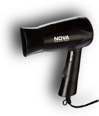 NOVA NHP 8100 Hair Dryer(1200 W, Black) Lowest Price in Online , India- Reviews, Features, Specification, Cheapest Cost Buy in INR Online. NOVA NHP 8100 Hair Dryer(1200 W, Black) Lowest Price in Online , India- Reviews, Features, Specification, Cheapest Cost Buy in INR Online.