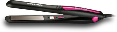NOVA Pro Shine NHS 840 Hair Straightener  (Pink) For Rs. 399 @ 73 %